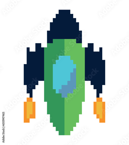 battle ship pixels launching