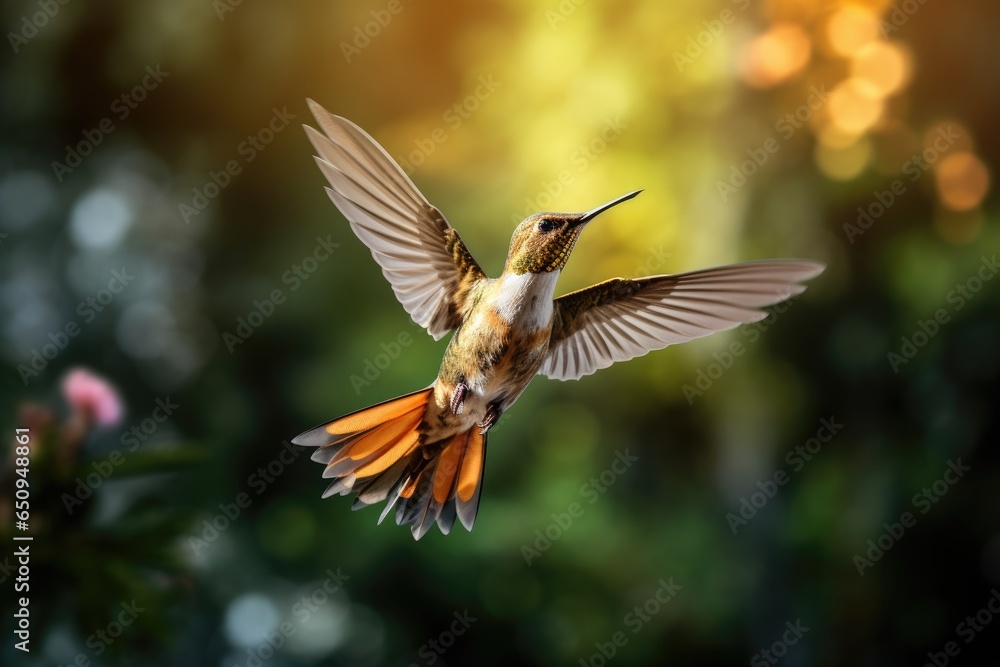 Fototapeta premium hummingbird in flight