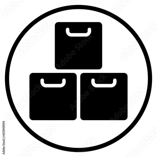 boxes glyph icon