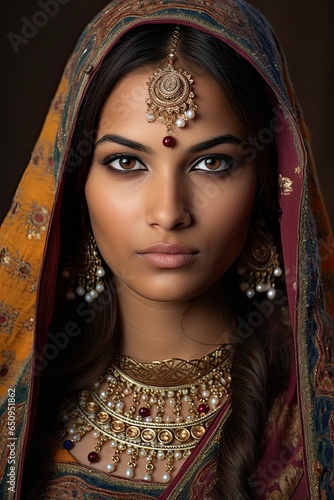 portrait of a Indian woman