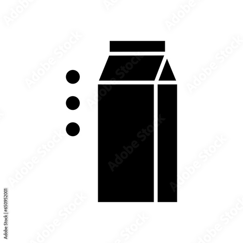 soy milk glyph icon