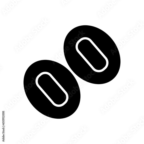 soybean glyph icon