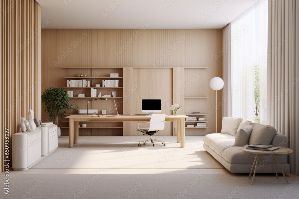 Fototapeta premium Modern Office Illustration