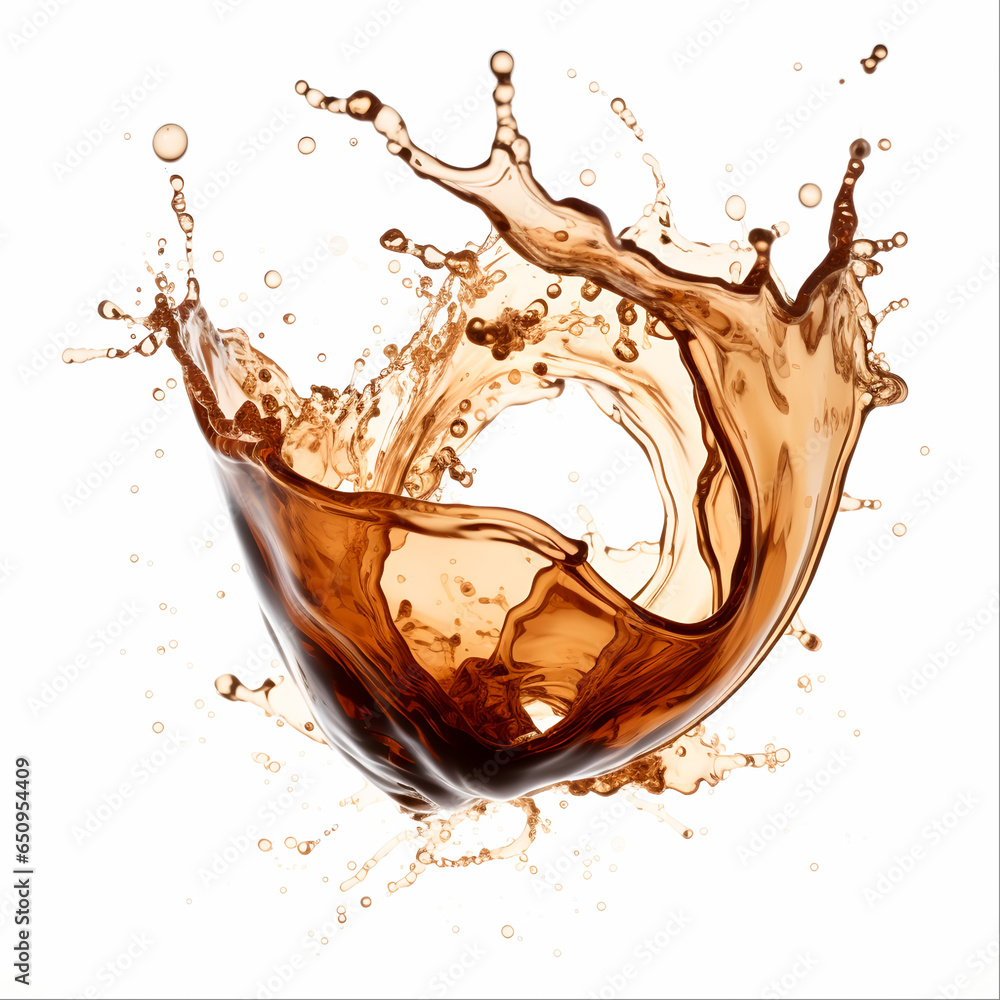 Energetic Splash Effect Abstract Art with Vibrant Colors and Dynamic Motion, Generative Ai Energetic Splash Effect Abstract Art with Vibrant Colors and Dynamic Motion, Generative Ai