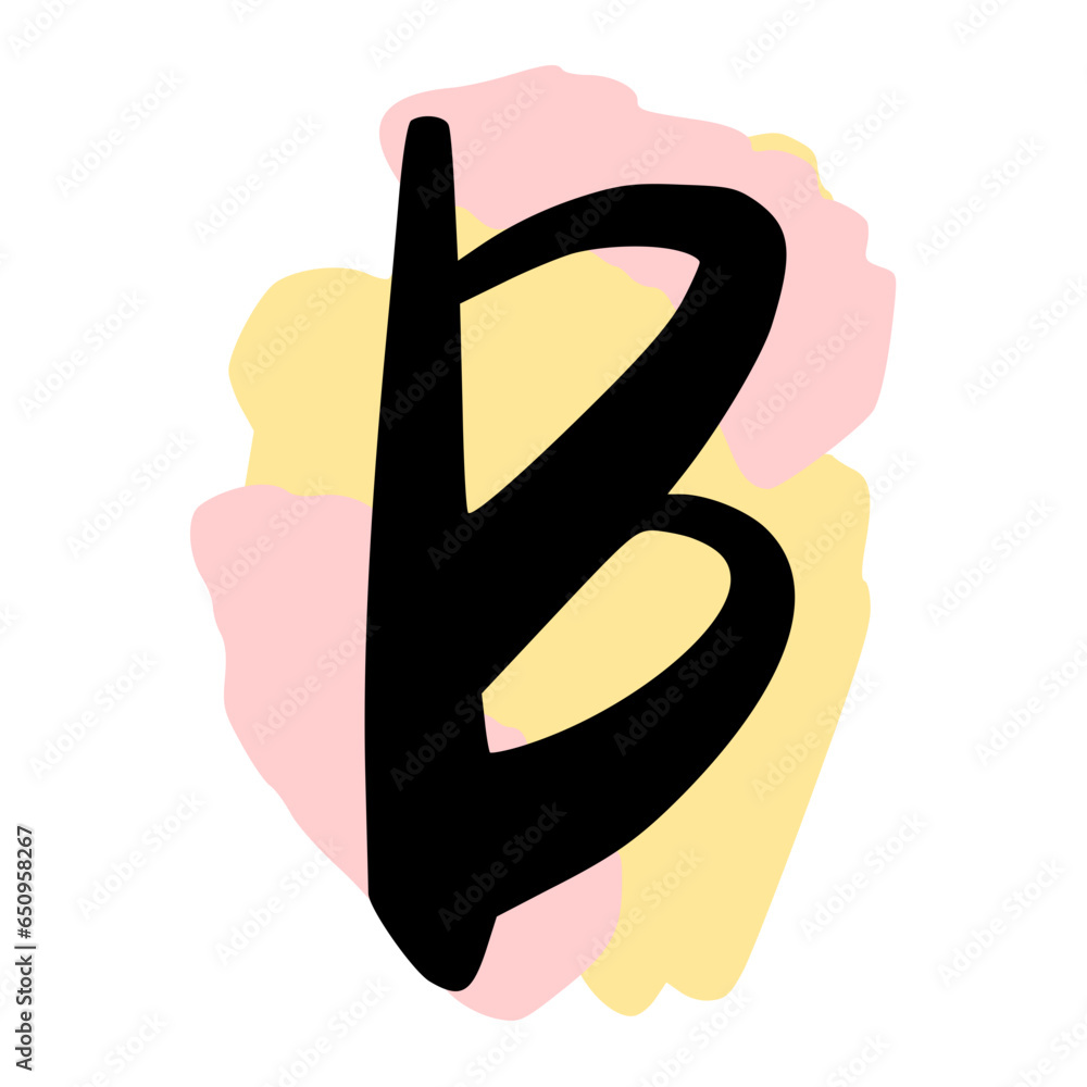 Colorful Alphabet Letters Illustration Colorful Alphabet Letters Illustration
