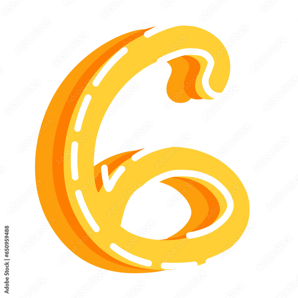 Obraz premium Alphabet Letters Illustration