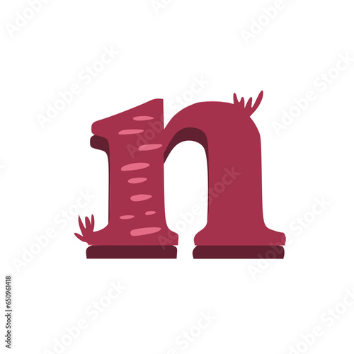 Obraz na płótnie Handmade Alphabet Letters w salonie