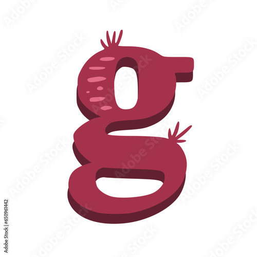Obraz na płótnie Handmade Alphabet Letters w salonie