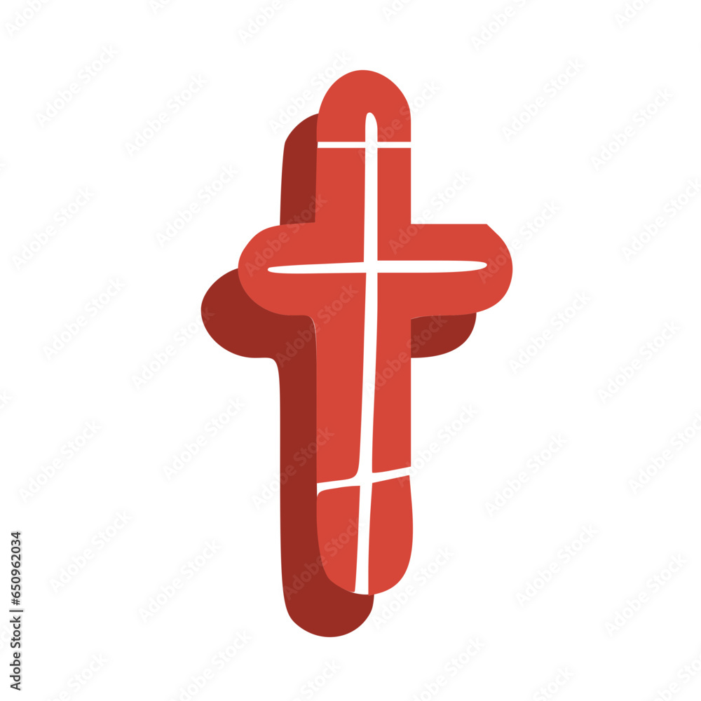 Handmade Alphabet Letters Red Color