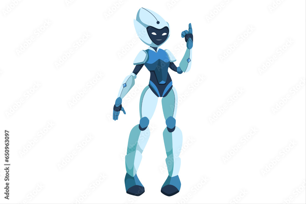 Cute Robot Character Design Illustration Cute Robot Character Design Illustration