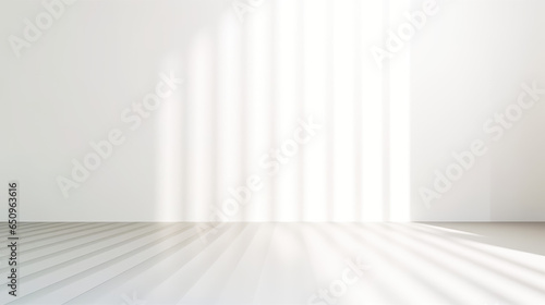 Empty room with white wall © AUM