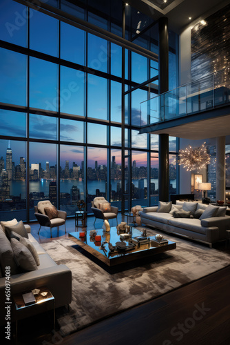 Beautiful Modern Penthouse Interior