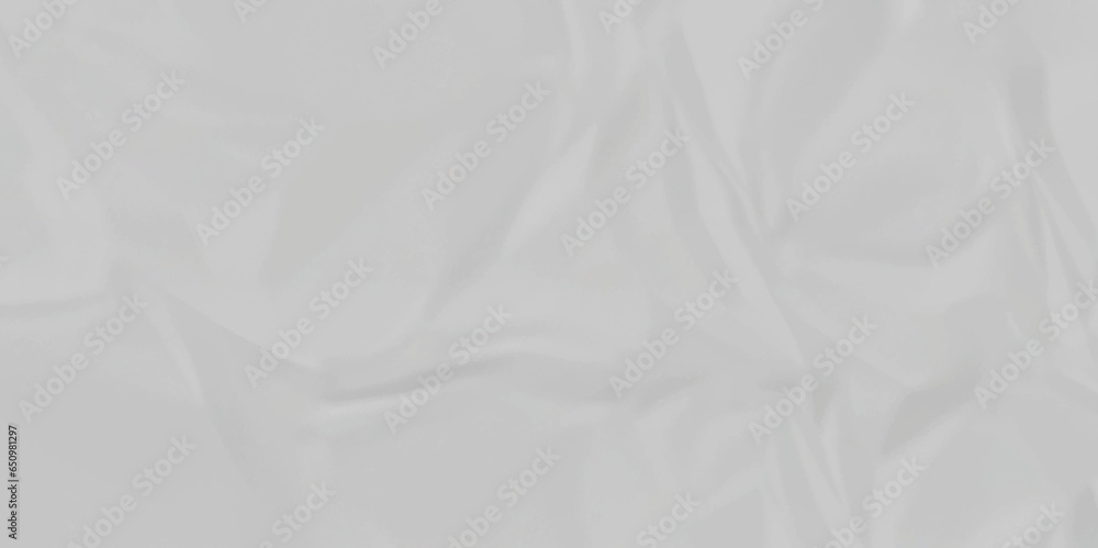 	
White satin crumpled paper texture and White crumpled paper texture crush paper so that it becomes creased and wrinkled. Old white crumpled paper sheet background texture.