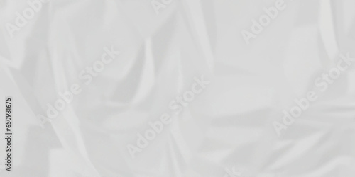 Crumpled paper texture and White crumpled paper texture crush paper so that it becomes creased and wrinkled. Old white crumpled paper sheet background texture.