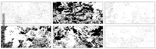 Wallpaper Mural Cement wall vector Illustration, Collection of grunge textures, overlay textures set stamp with grunge effect, Old damage Dirty grainy and scratches. Torontodigital.ca