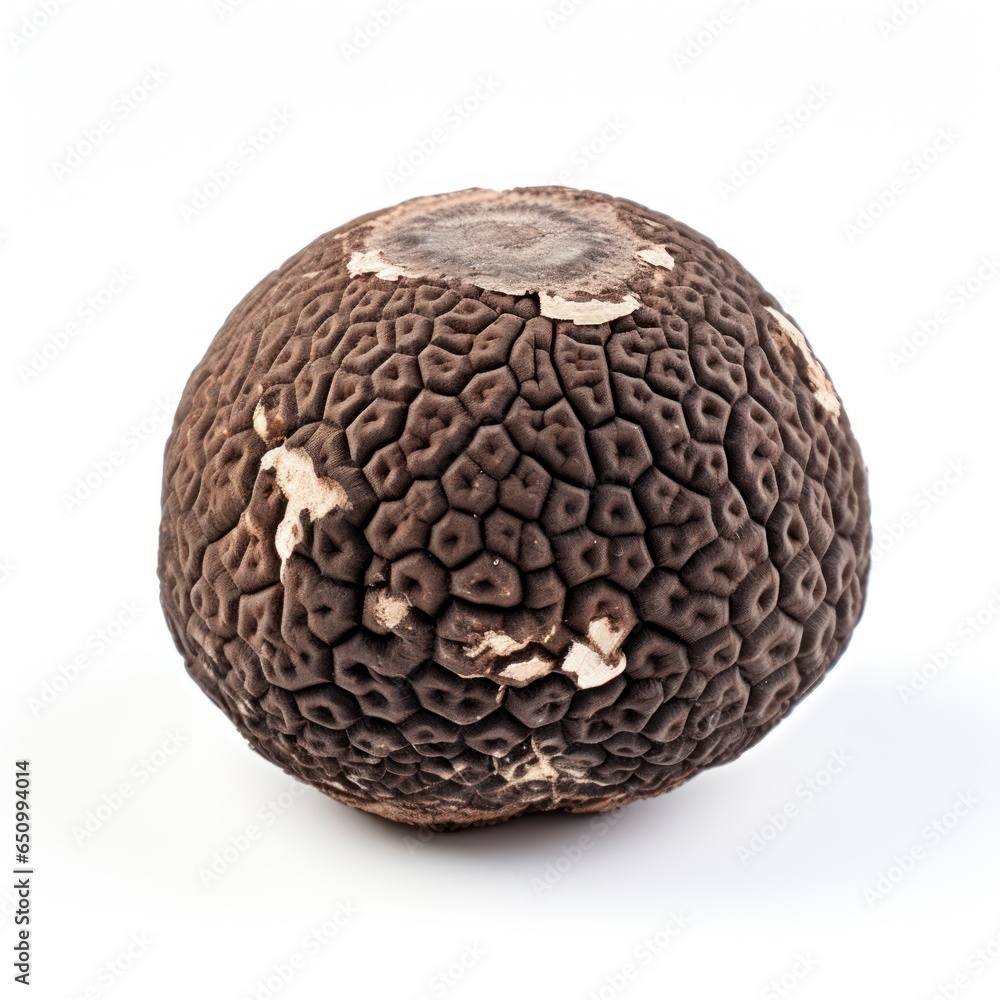 Truffle mushroom isolated on a white background Truffle mushroom isolated on a white background