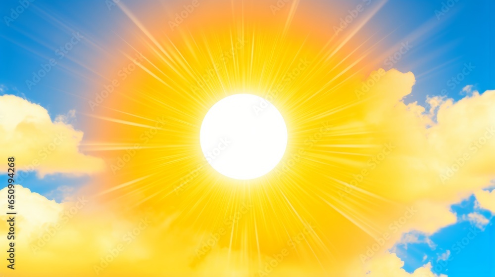 Radiant Inner Light: Minimalistic Sun Signifies Mental Wellness Radiant Inner Light: Minimalistic Sun Signifies Mental Wellness