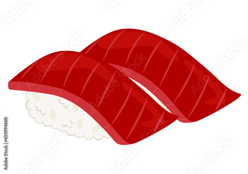 寿司_にぎり寿司_マグロ