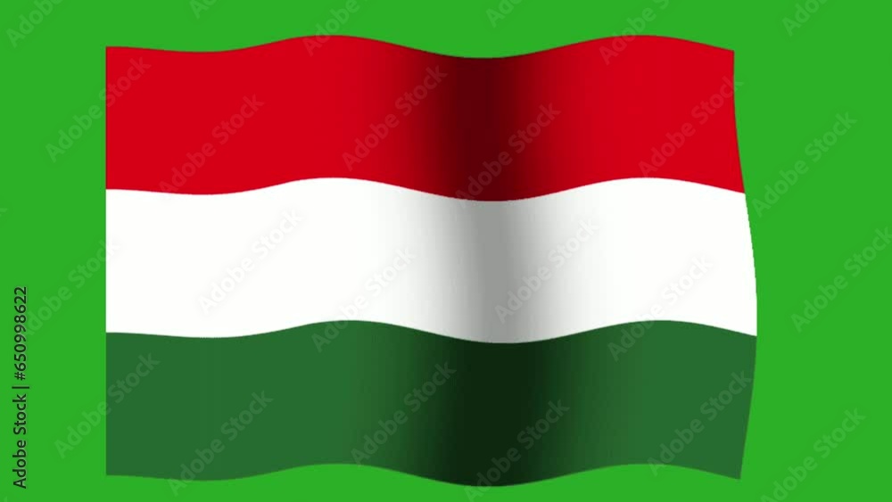 Bulgaria flag waving, with green screen background. Bulgaria flag waving, with green screen background.
