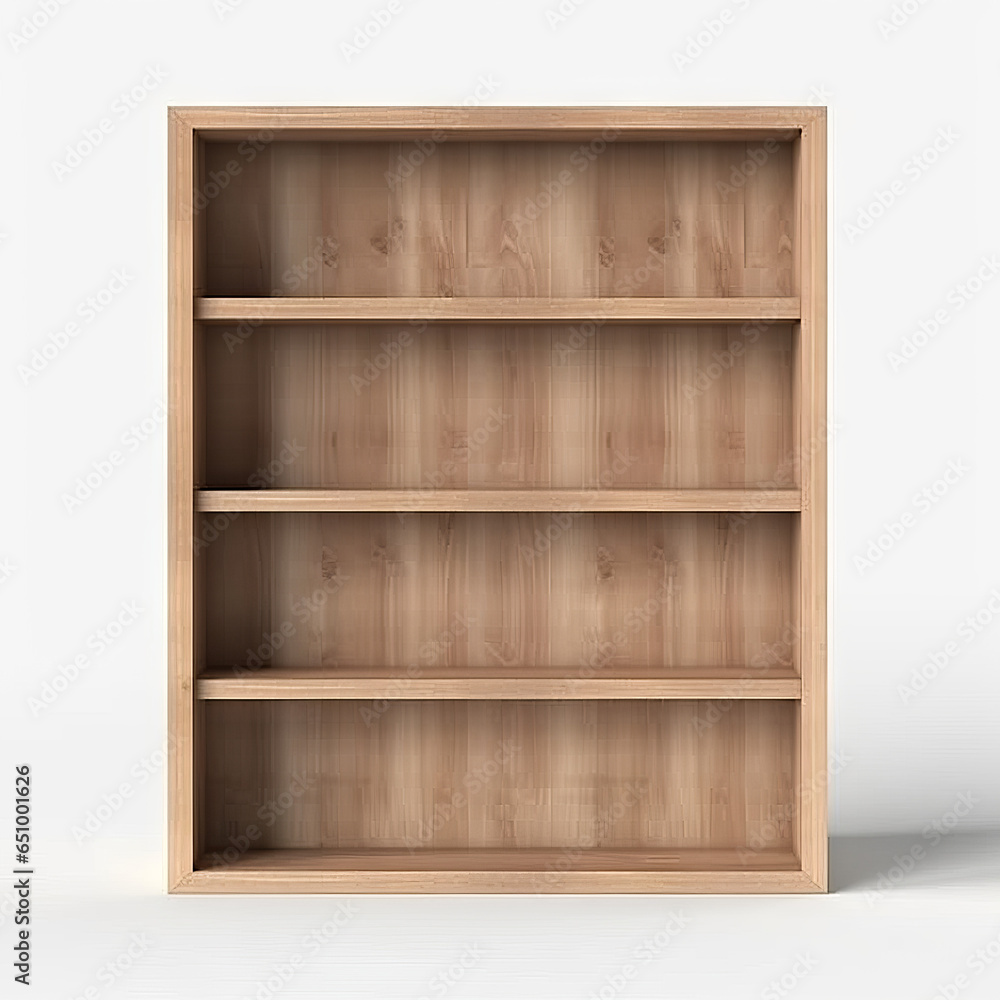 Wooden book shelf mockup Wooden book shelf mockup
