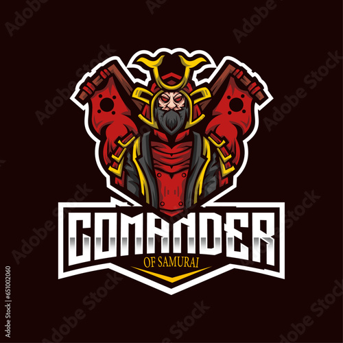 Comander of Samurai Logo Esport