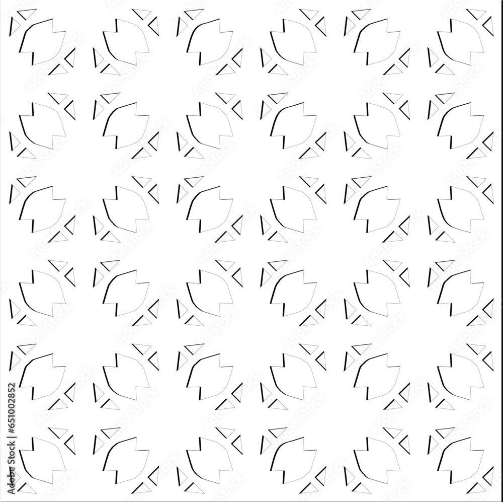 Abstract background with figures from lines. Black and white texture for web page, textures, card, poster, fabric, textile. Monochrome pattern. Repeating design. Abstract background with figures from lines. Black and white texture for web page, textures, card, poster, fabric, textile. Monochrome pattern. Repeating design.