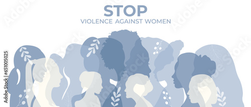 International Day for the Elimination of Violence Against Women.Vector illustration.