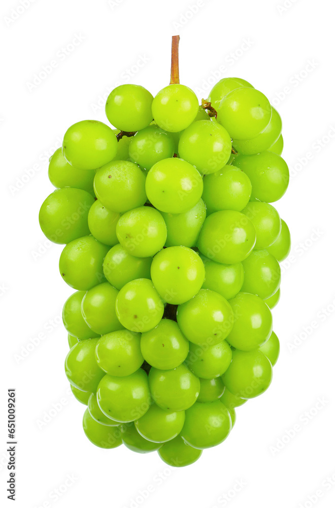 Yelly green grape isolated on white background Yelly green grape isolated on white background