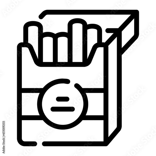 tobacco Line Icon