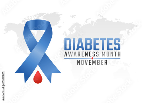 Flyers promoting diabetes awareness month or associated events may be made using vector pictures on the topic. design of a flyer, a celebration.