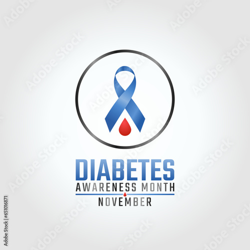 Flyers promoting diabetes awareness month or associated events may be made using vector pictures on the topic. design of a flyer, a celebration.