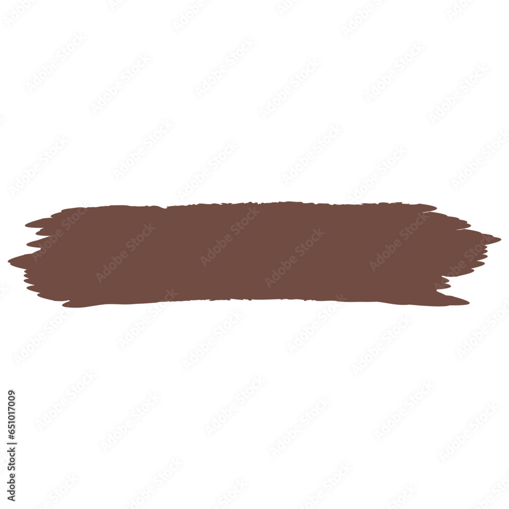 Obraz premium Paint Brush Stroke Illustration