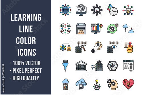 Learning Flat Icons