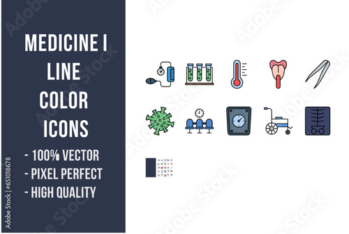 Medicine I Flat Icons