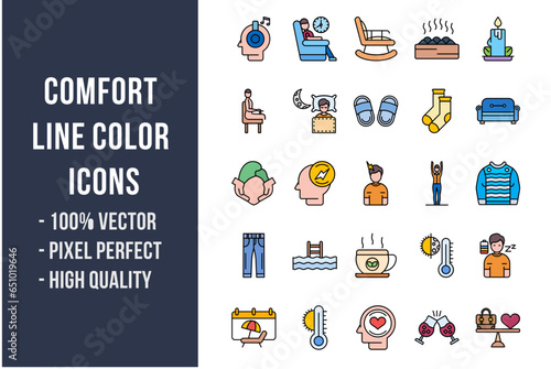 Comfort Flat Icons