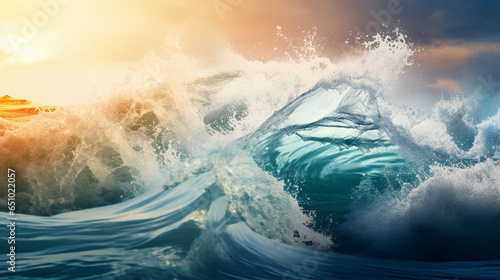 Turbulent Transitions" - Navigating the turbulent waters of change.