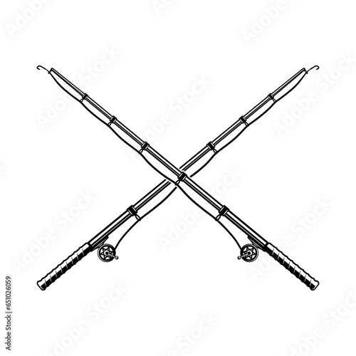 fishing rod silhouette,fishing hook,fishing rod