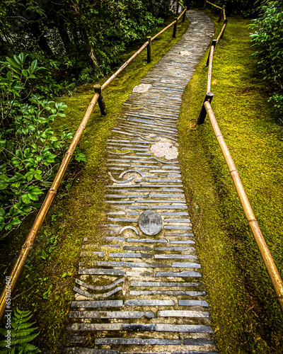 石畳みの道