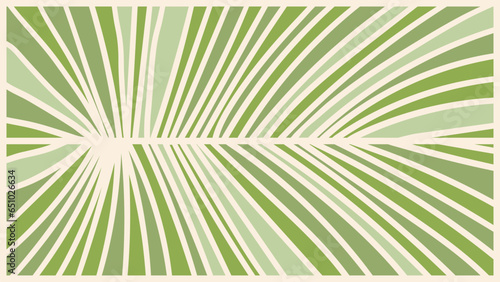 Abstract botanical art background vector. Natural hand drawn pattern design with leaves branch. Simple contemporary style illustrated Design for fabric, print, cover, banner, wallpaper.