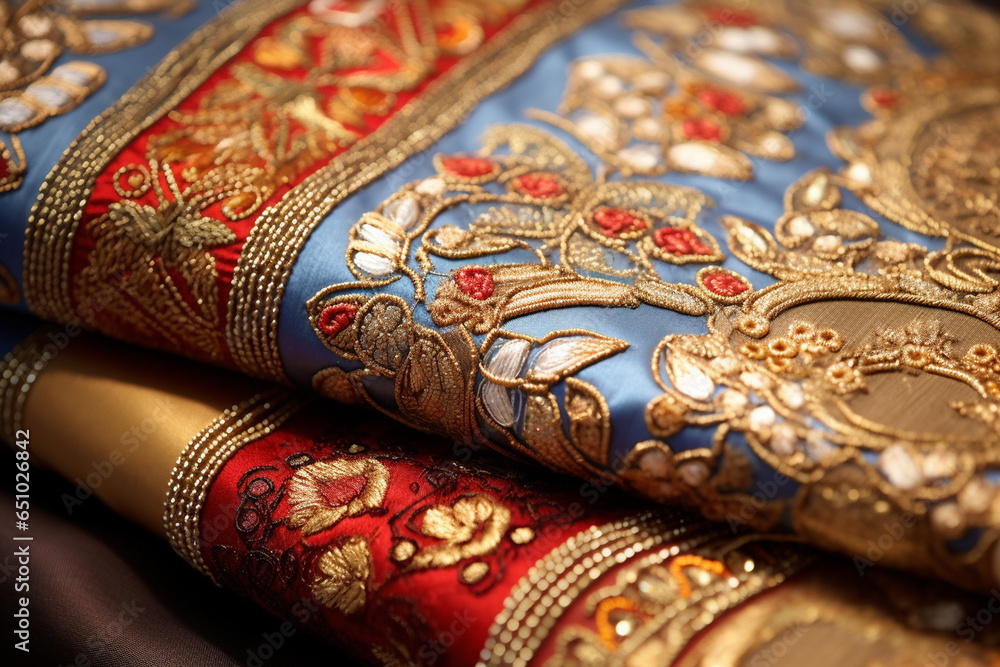 Exquisite Indian Embroidery Displays Intricate Designs Inspired By Ancient Traditions Exquisite Indian Embroidery Displays Intricate Designs Inspired By Ancient Traditions