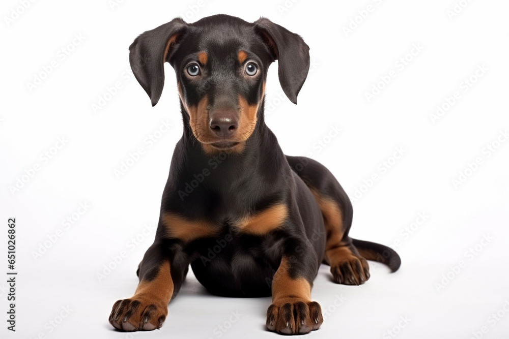 Doberman Pinscher Dog Puppy, Full Body