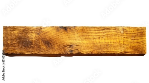 Transparent Oak Wood Beam with Grain Texture Rustic, Ancient, Three-Dimensional Wood Texture in Rich Brown and Golden Tones with Copy Space © Alexander Beker