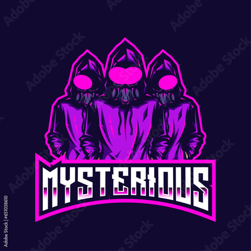 Mysterious Esport Logo Template © StringLabs
