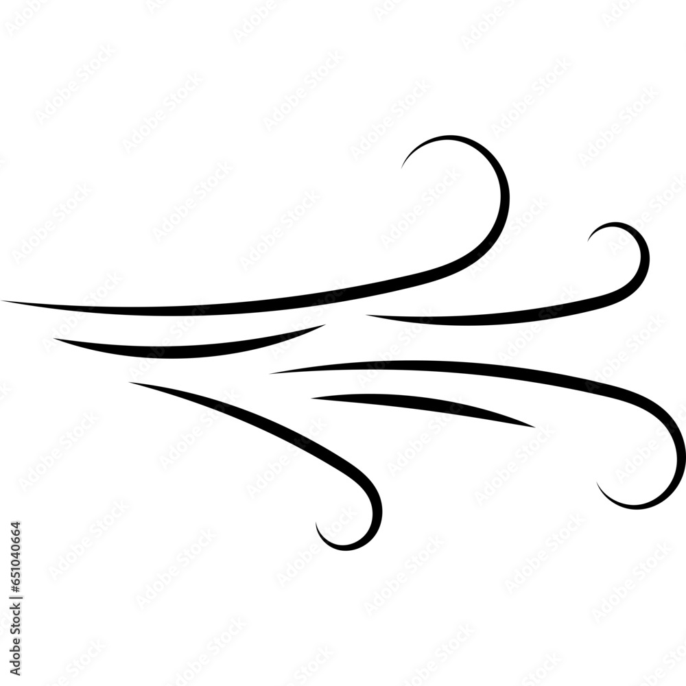 Wind Blow Icon Wind Blow Icon