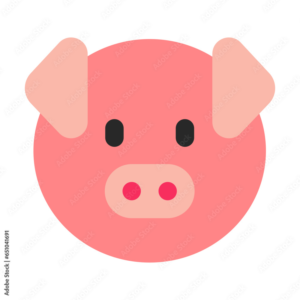 Pig Face - Vector Emoji
Pig Face - Vector Emoji