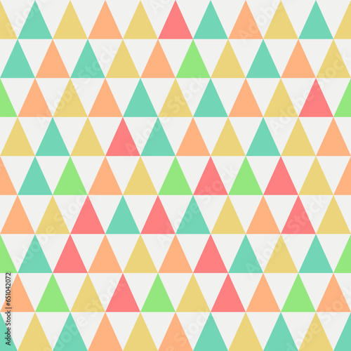 colorful triangle background, triangle seamless pattern,beautiful triangle background.