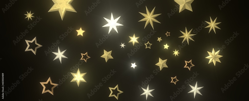 XMAS Stars - golden stars - XMAS Stars - golden stars -