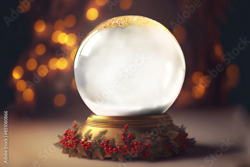 Fototapeta Png Transparent Snow Globe Christmas Background. by ATP Textures.