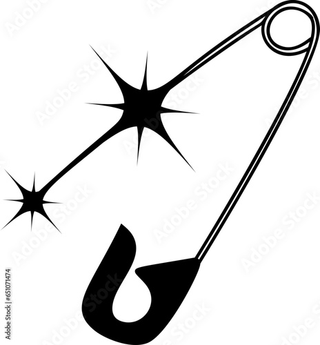 Y2k brooch tattoo symbol