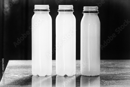 bottle of milk with background (ID: 651074415)